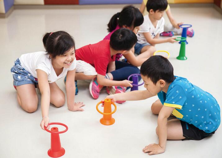 台湾ISPORT运动课程游戏系列 配对套圈组 投掷游戏感统训练器材