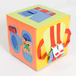 Kit For Kids原装高端精细动作六面体儿童早教生活技能学习玩具