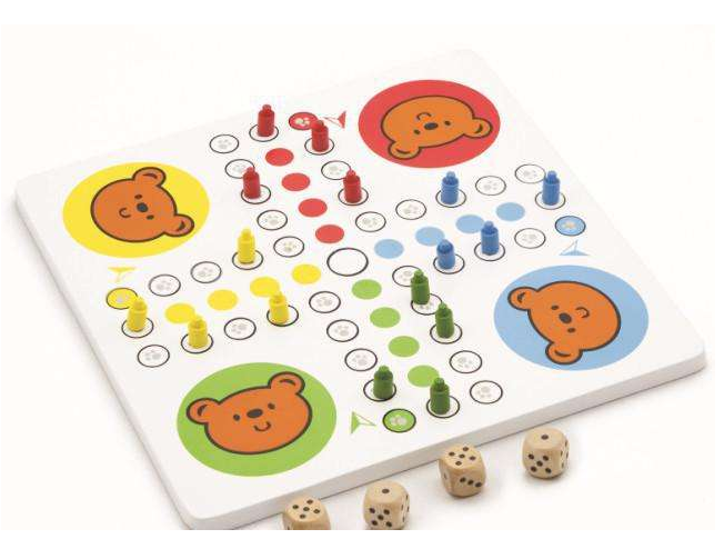多功能卡通飞行棋美术儿童益智