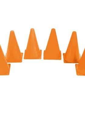 卡乐咪 橙色标志桶组合幼儿早教园儿童可叠放障碍物标志筒标志桶