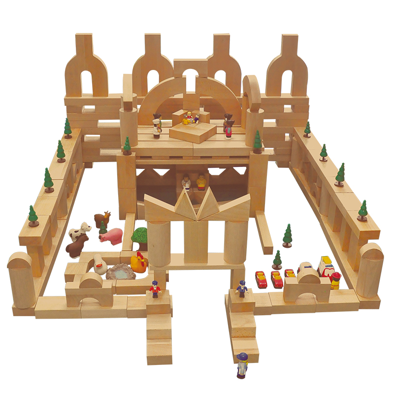 实心建构拼搭积木玩具儿童益智