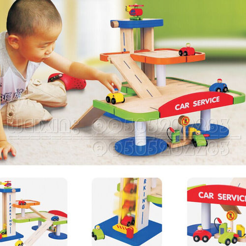 多功能幼儿益智游戏轨道停车场