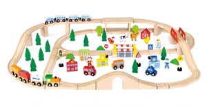 VIGA组合轨道(未含配件)幼儿早教园儿童仿真轨道车教玩具