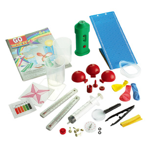 气象套装幼儿小学儿童科学实小制作风速测试仪晴雨表雨量计教玩具