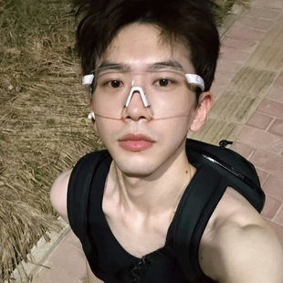 骑行户外运动日夜两用光感变色防风护目墨镜太阳眼镜男 费启鸣同款