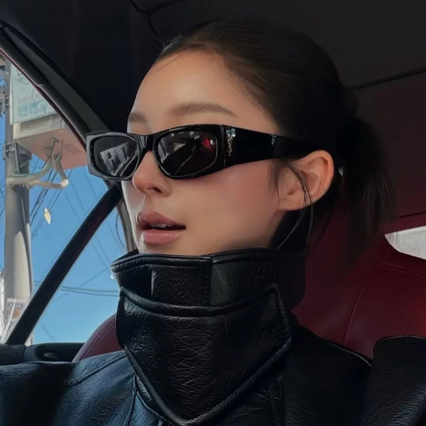 墨镜女款潮高级感方框猫眼韩版复古小脸防紫外线遮阳太阳眼镜街拍
