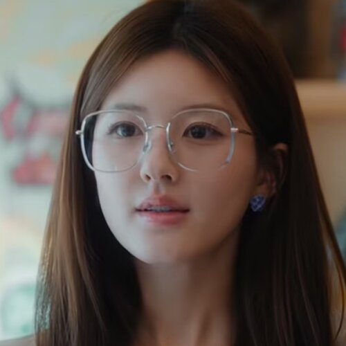 赵露思同款眼镜大框方框大脸显瘦
