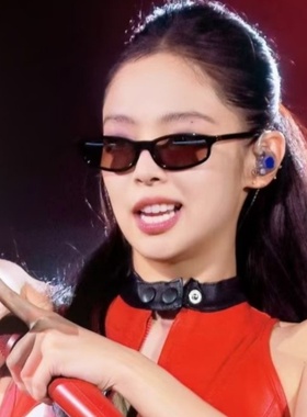 Jennie同款墨镜猫眼茶色高级网感