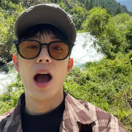 男士橘黄色偏光防紫外线太阳眼镜