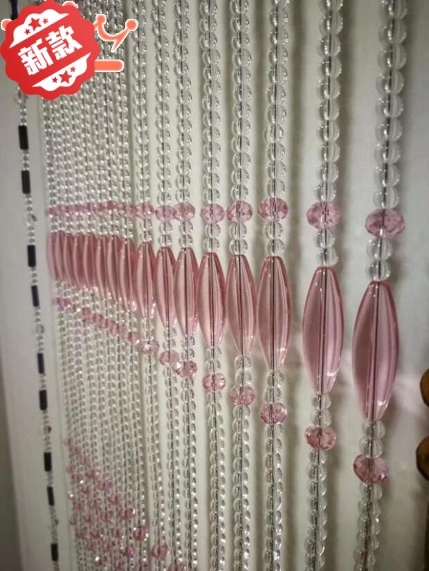水晶珠帘卧室门帘客厅隔断帘成品珠帘/挂帘