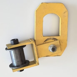 吊带滑轮起重钢铁H型轨石材翻面旋转锰钢吊轮轴承钢轮提拉升葫芦