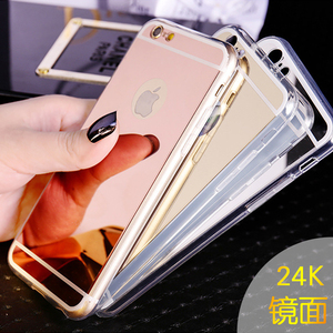 OPPO R9 R9S手机壳镜子R9S R11 Plus A57 A59软硅胶套男女批发