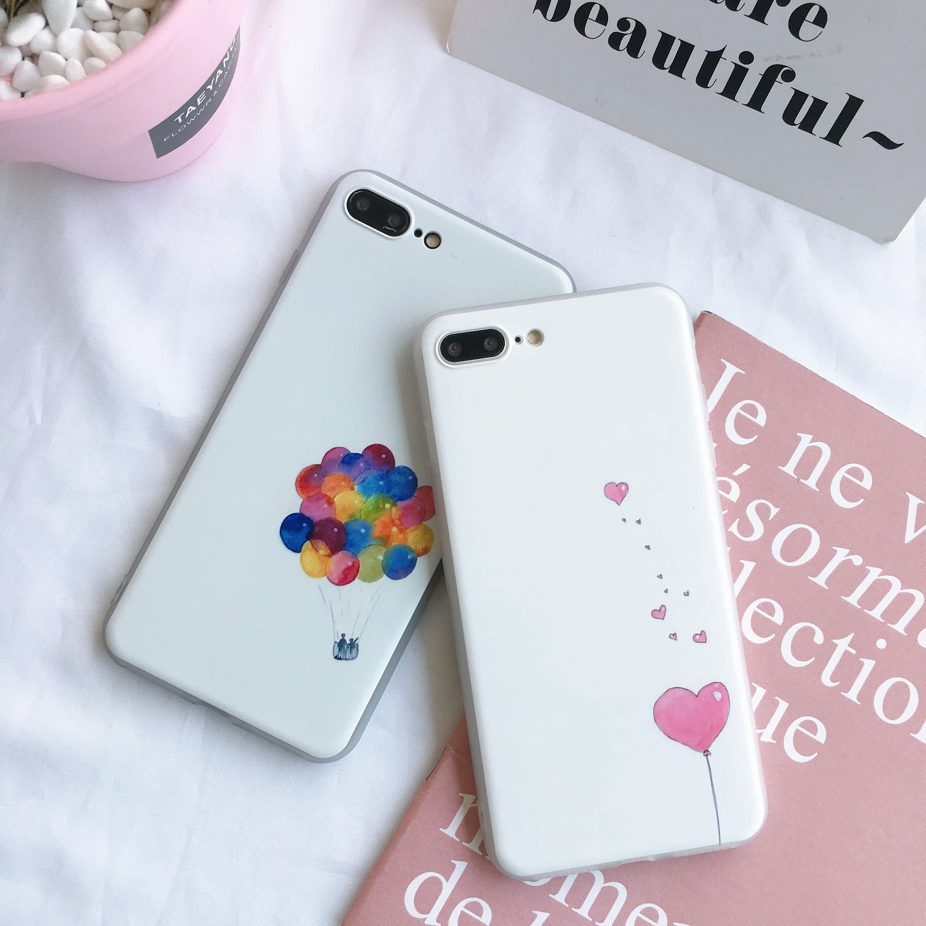 ¼òÔ¼°×ɫСÇåÐÂÎÄÒÕÆ»¹ûXÊÖ»ú¿Çiphone7plus/8P/6sÈí¹è½ºÌ×Å®¿î