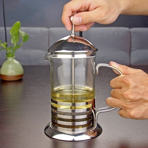 不锈钢玻璃美式家用办公室过滤杯