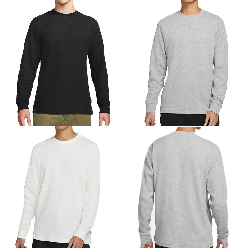 Nike耐克SB男子圆领运动休闲保暖针织长袖滑板上衣套头T恤DA4239