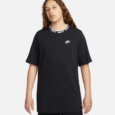 NIKE男子纯棉串标刺绣T恤短袖