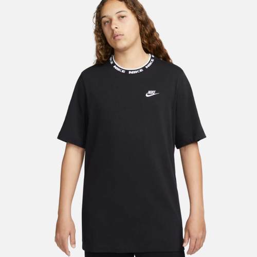 NIKE男子纯棉串标刺绣T恤短袖