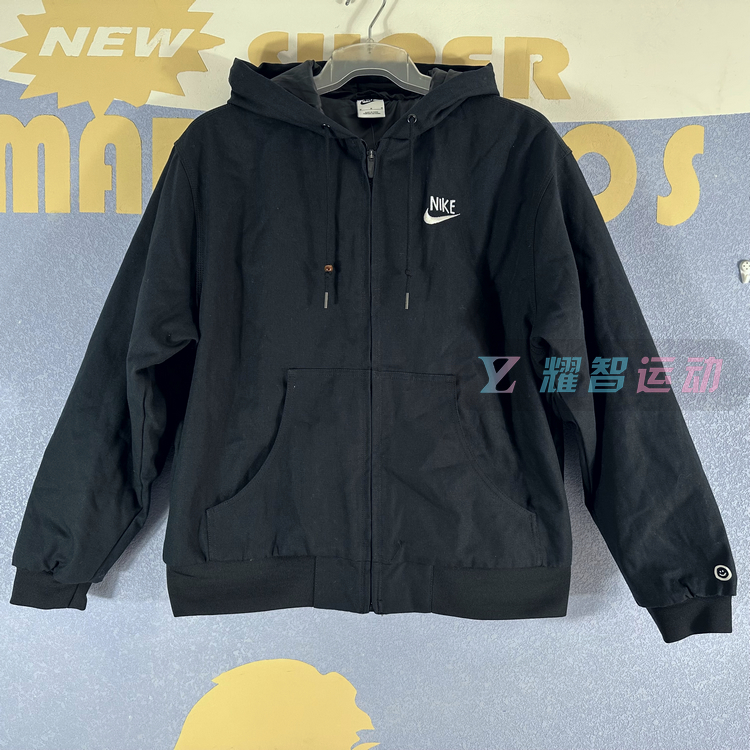 NIKE运动休闲男子连帽夹棉外套