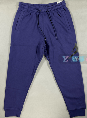 Nike/耐克JORDAN男子运动休闲针织加绒束脚长裤 FD7346-502