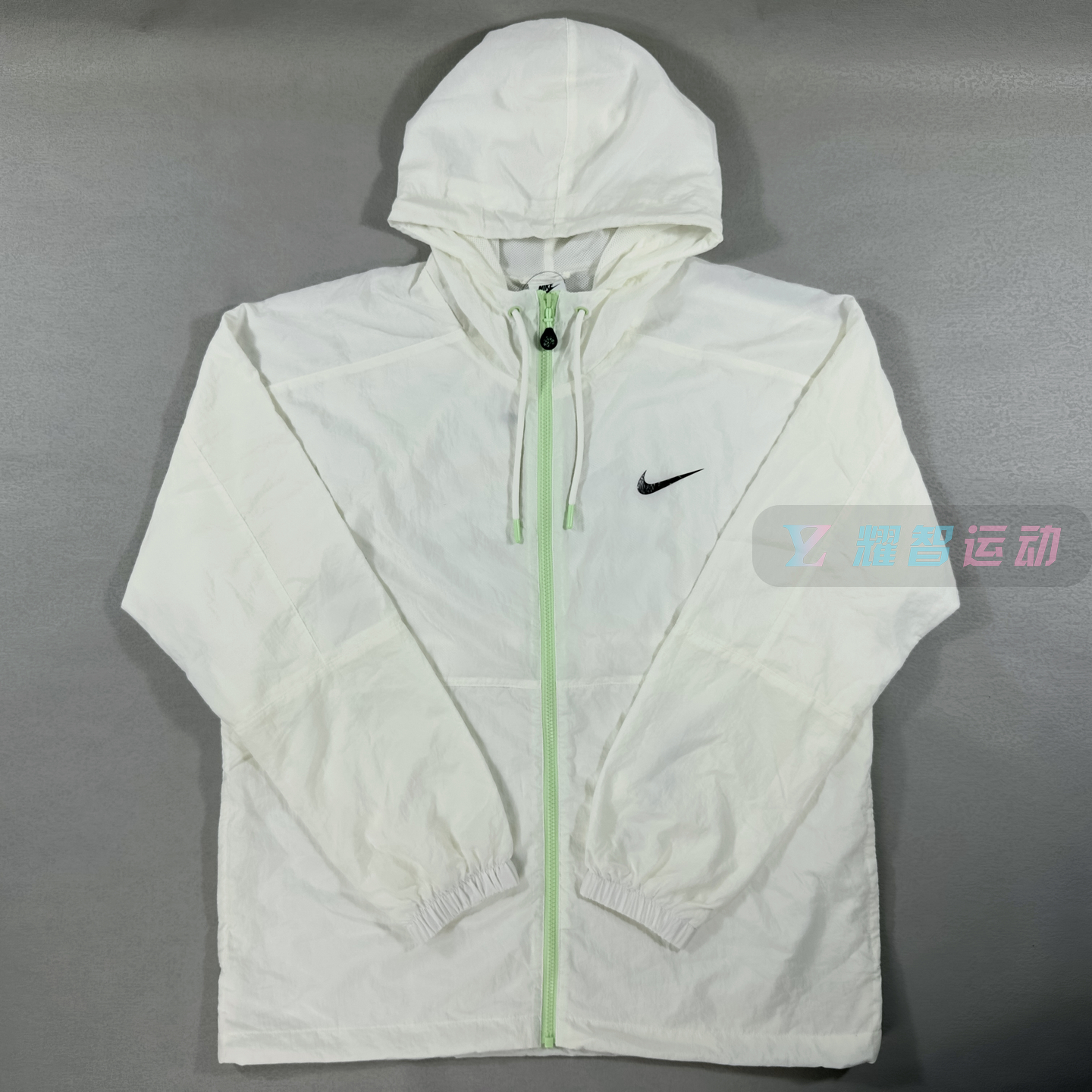 NIKE耐克男子连帽梭织防风夹克