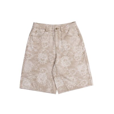 GRAMA GRASS 印花复古短裤26年春夏YC62NZH165——980