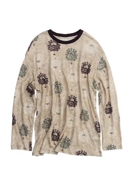 GRAMA GRASS 复古简约T恤26年春夏YC61TXH216——880