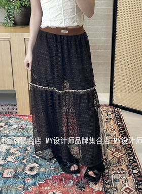 OIIORIRI 蕾丝拼接半裙26年春夏26SSSK014——1680