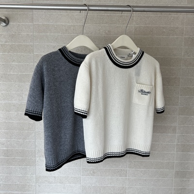 ETHOR 短袖针织衫25年秋冬ERFW25-073KN/075KN——2850