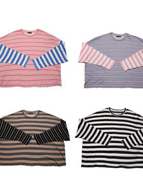 COEMES 长袖条纹简约T恤25年四月CM2504019——550
