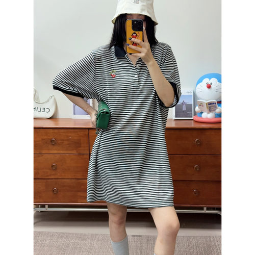 PP 条纹POLO衫25年秋款PP25PFTS255——760