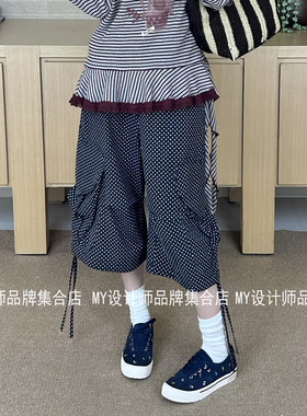Journal Record 波点复古休闲裤26年春夏 JWIAAK370012——1598