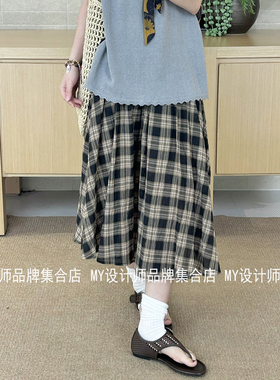 AUBRUINO 半裙26年春夏 A026SSSK-6WNBK——1780