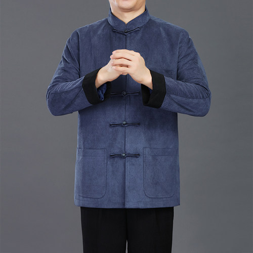 百福龙春秋中青年休闲唐装