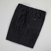 袢两用高腰桑蚕丝男长裤 高档香云纱中式 松紧腰加裤 男裤 休闲夏季