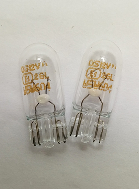 欧司朗 OS 24V E1 2GR W5W T10 2845 12V 2825小鱼尾插泡示宽灯泡