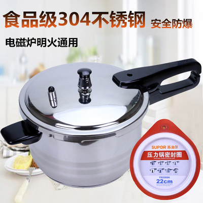 304不锈钢防爆22ed燃煤气压力锅