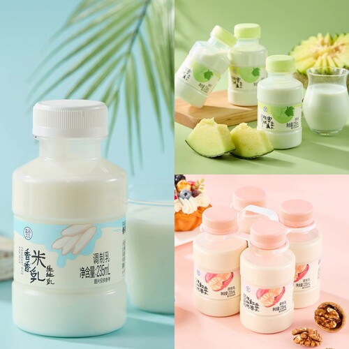 盒马香香米乳混合坚果奶红枣蜜瓜
