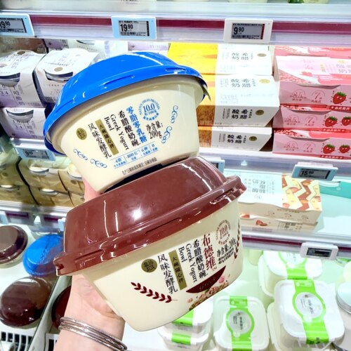盒马零脂零乳糖布德维希腊酸奶碗
