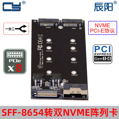 辰阳拆分x8vroc双nvme