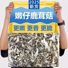 特小条鹿茸菇碎干货500g 商用馅料干锅包饺子香菇鹿茸菌饭店食材