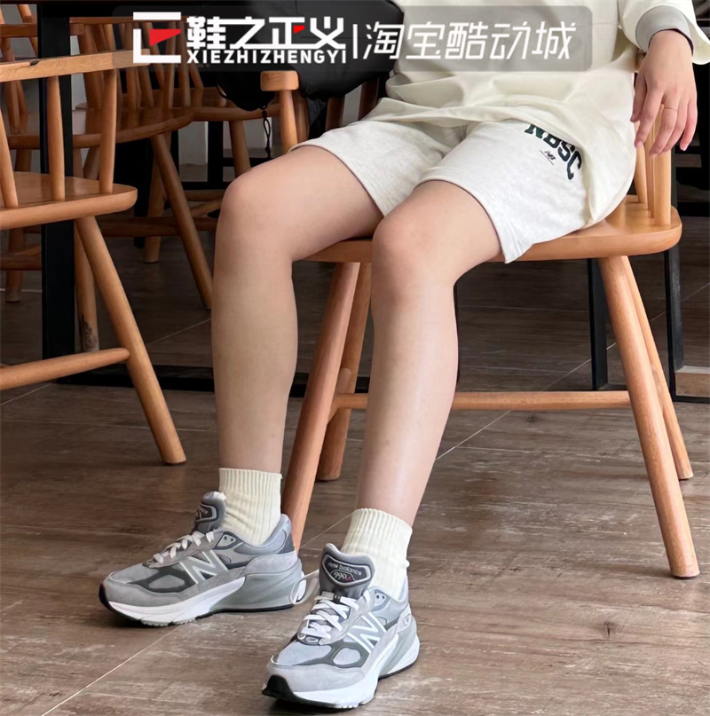 NEW BALANCE/NB 激似 WTAPS 990V6 复古元祖灰运动休闲女鞋990GL6 运动鞋new 童鞋/青少年鞋 原图主图