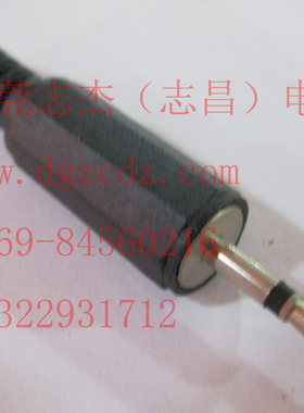 2.5-2音频插头 2.5mm单声耳机音频插 音视频插头插座 可接线插头