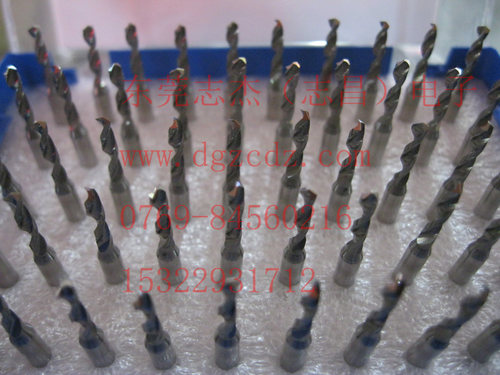 0.75CNC钻头 治具钻头 亚克力 PCB钻头 钨钢钻头刀具3.175刀柄