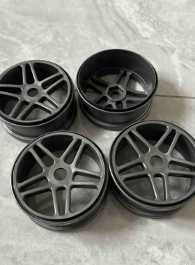 特价清仓 禾宝 HOBAO 1/8 越野轮毂 灰色 87096G 无吊卡