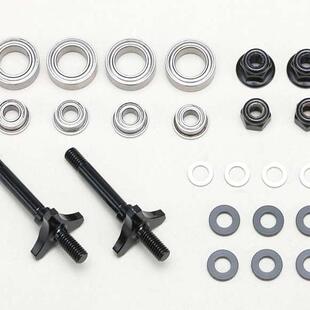 YOKOMO RD2 MD2 SD2 RC 漂移车 轻量化双轴承前轮轴 RD-010FDS