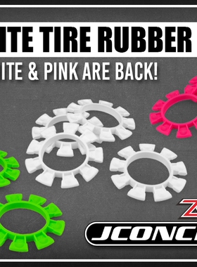 JCONCEPTS 1/10电越野SCT短卡1/8越野粘胎用固定橡筋 多色可选