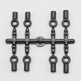 YOKOMO SO2.0/1.0 MO2.0 YZ-2DTM YZ2-CAL3避震塑料球头 Z2-S6MA