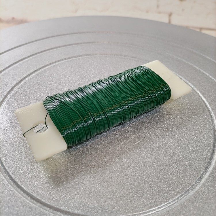 整根长铁丝 绿色26号 83米长