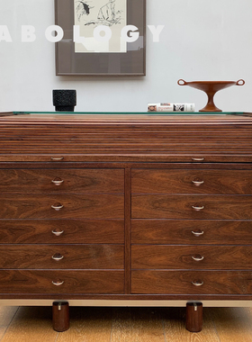 LABOLOGY中古 | 意大利 Bernini 玫瑰木斗柜 北欧客餐厅储物收纳