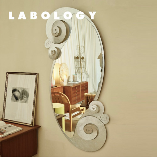 意大利装饰主义金属壁挂镜全身镜